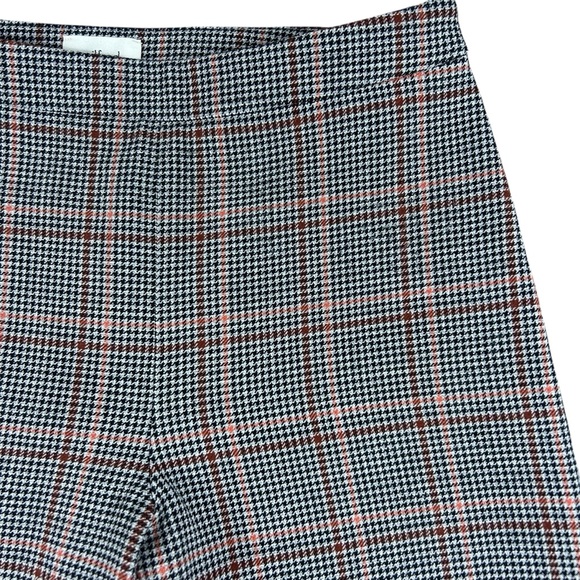 Aritzia Wilfred Kick Flare Plaid Pant Sz. 2 Houndstooth Preppy Academia OldMoney - Picture 6 of 16
